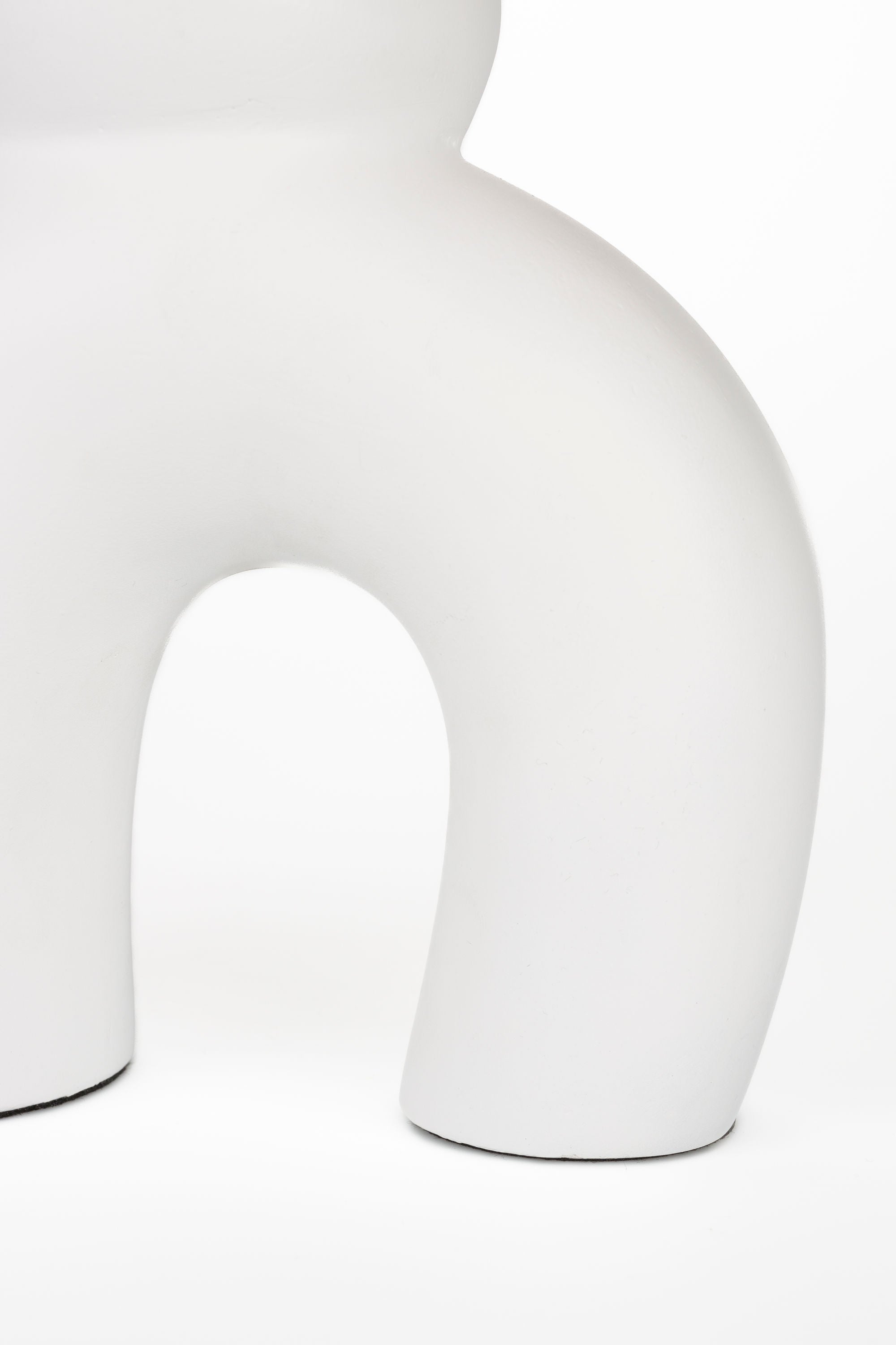 Zuiver Bibi Organic Matt White Ceramic Table Lamp